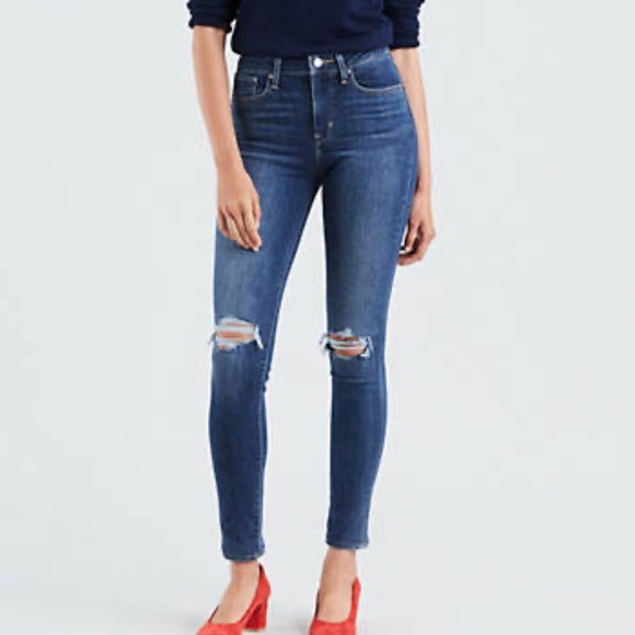 LEVIS 721 high rise skinny - Picture 2 of 5